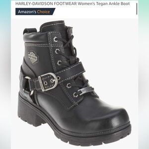 Womens Harley Davidson Tegan Boots Size 8